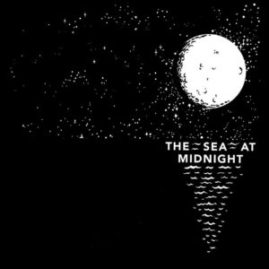the sea at midnight
