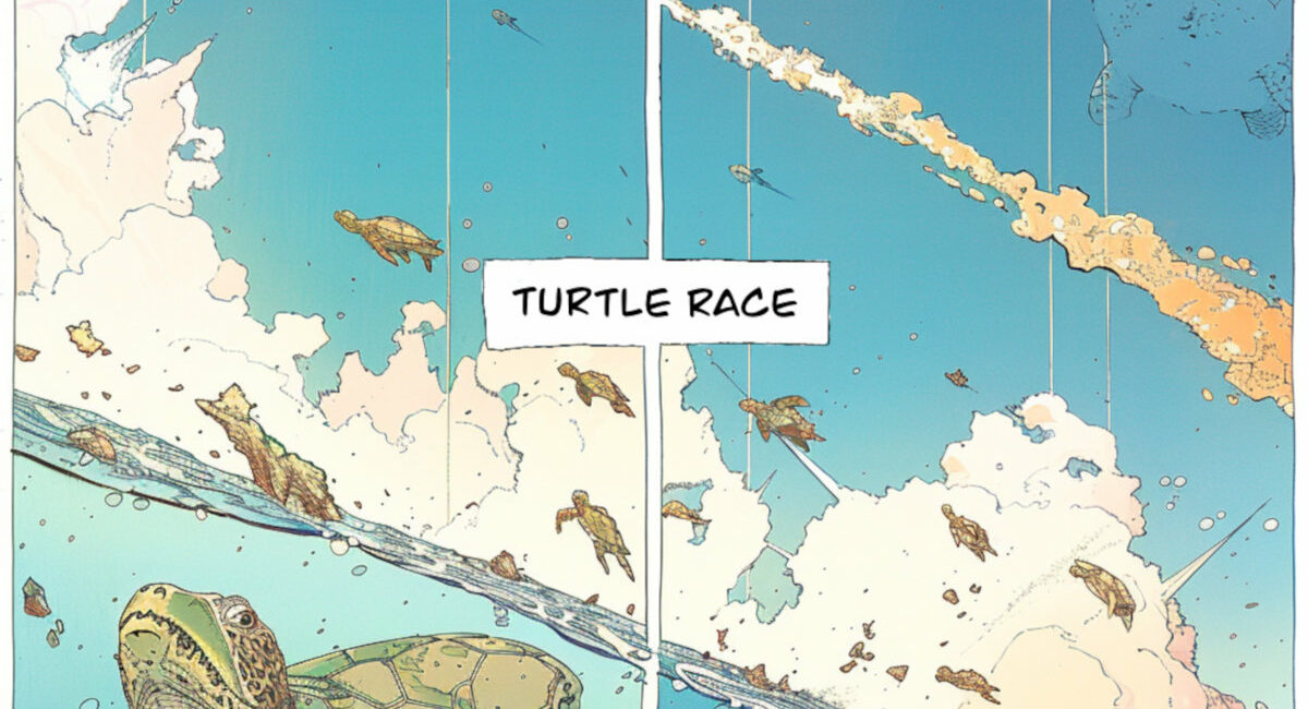 TURTLE RACE FREAK IT OUT