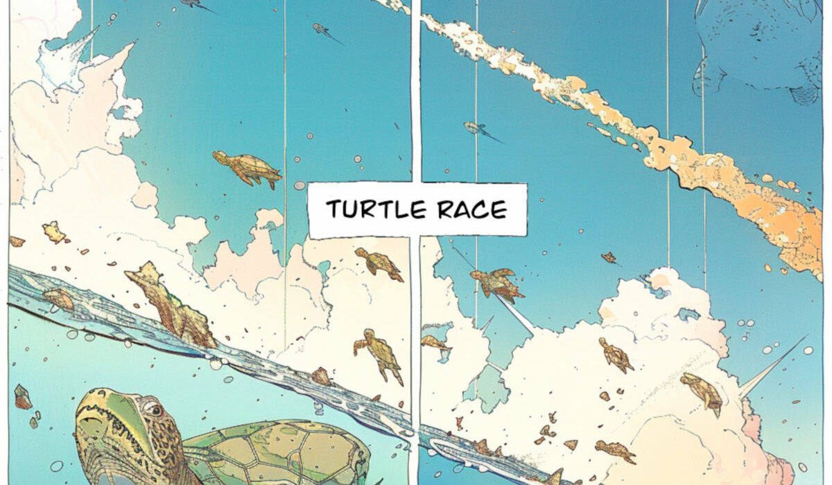 TURTLE RACE FREAK IT OUT