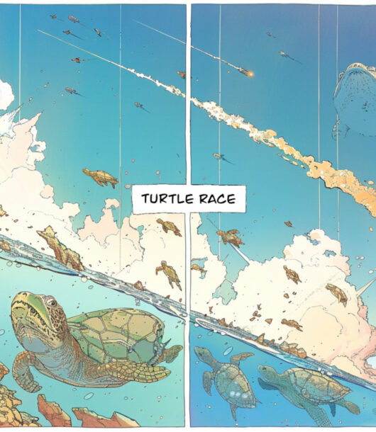 TURTLE RACE FREAK IT OUT